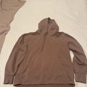Athleta women’s brown Hoodie Sweater